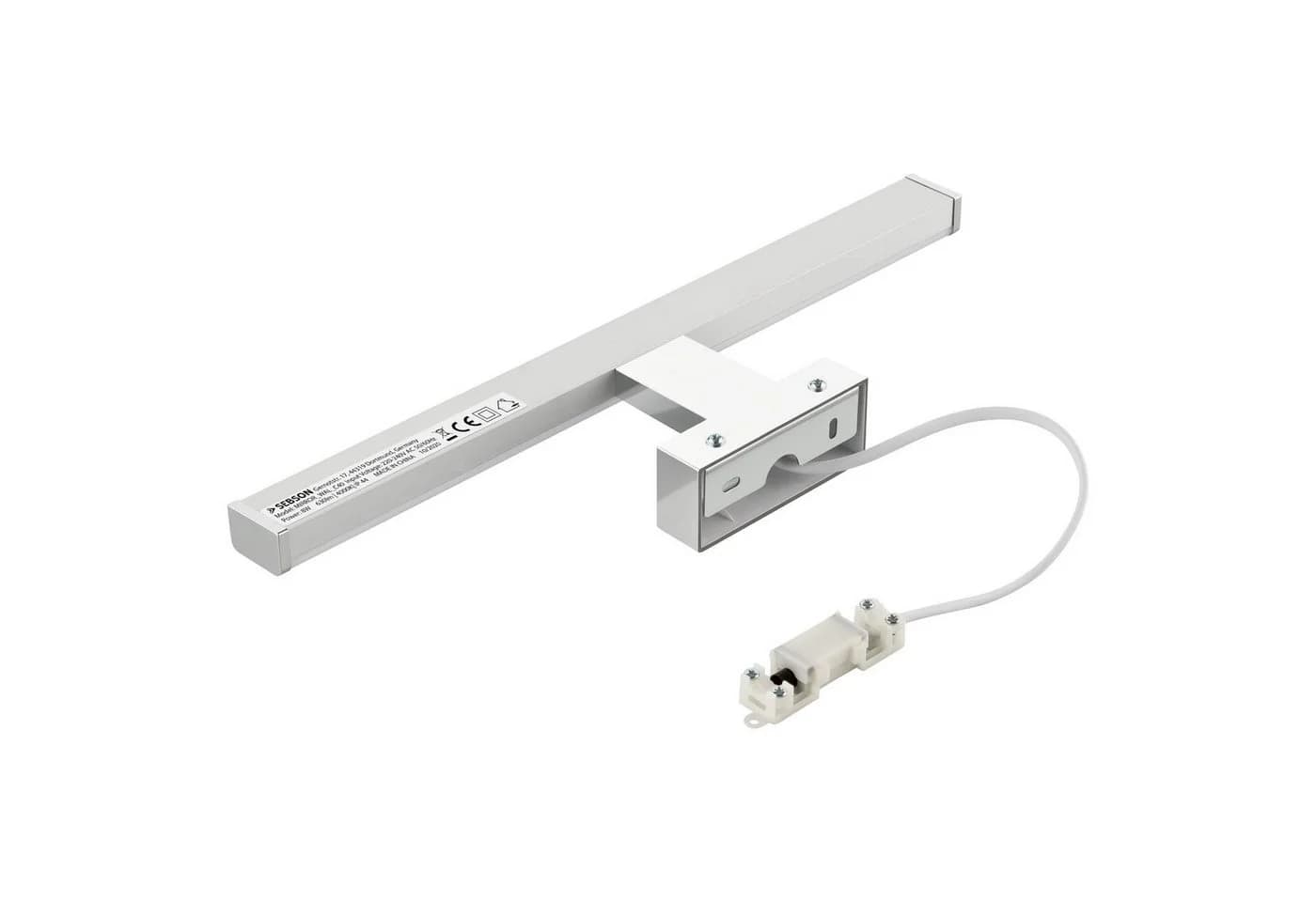 SEBSON Spiegelleuchte LED 40cm Wandmontage 8W 630lm neutralweiß