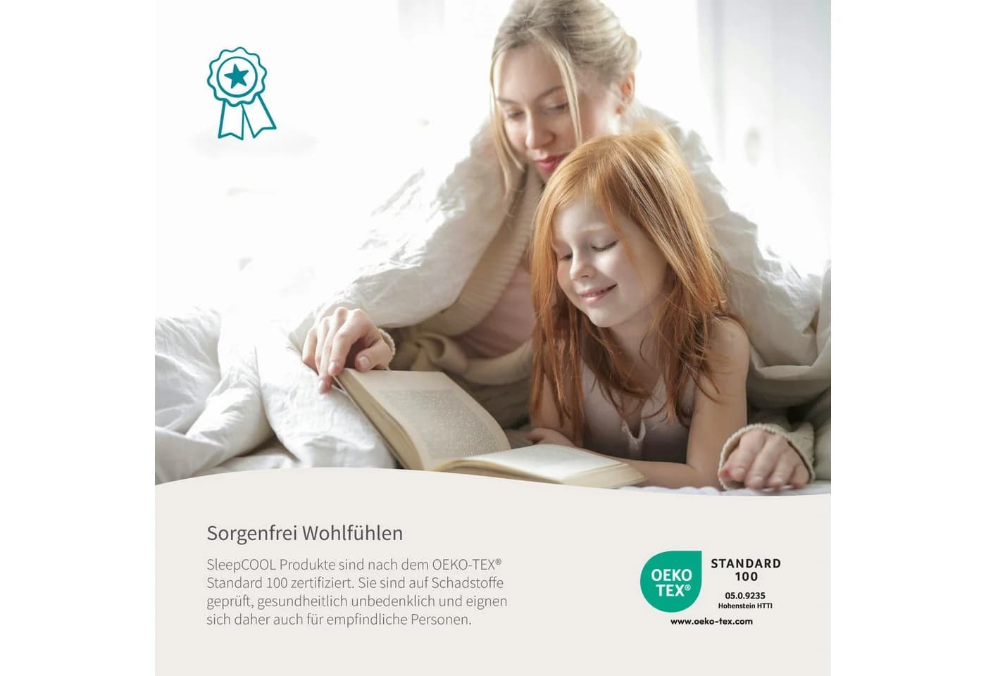 SleepCOOL Matratzenauflage Cool.Xperience Temperaturregulierend Weiß