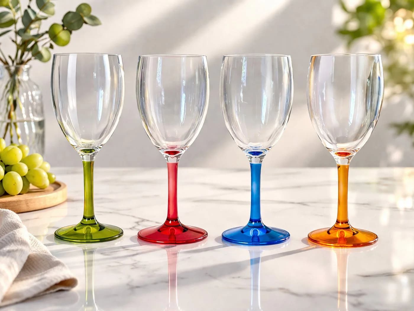 Mach1 Trinkgläser-Set 4er Acryl bruchsicher transparent 290ml