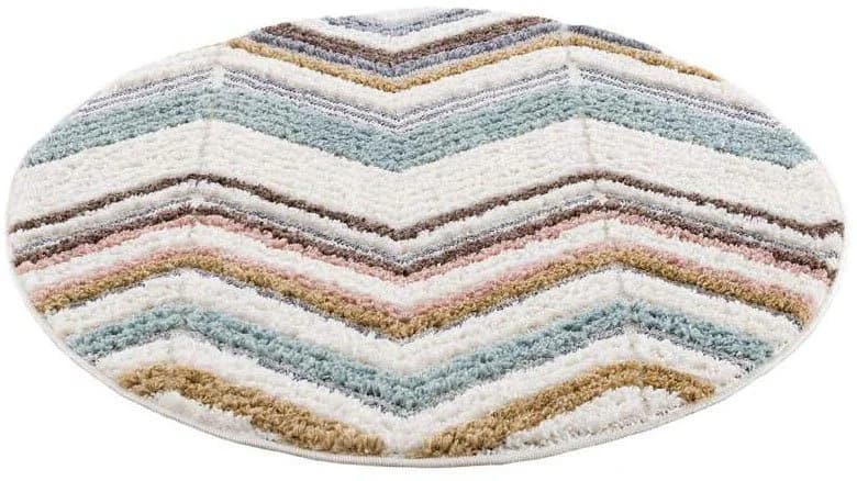 CARPET CITY Hochflor-Teppich Focus 3009 Bunt Rund