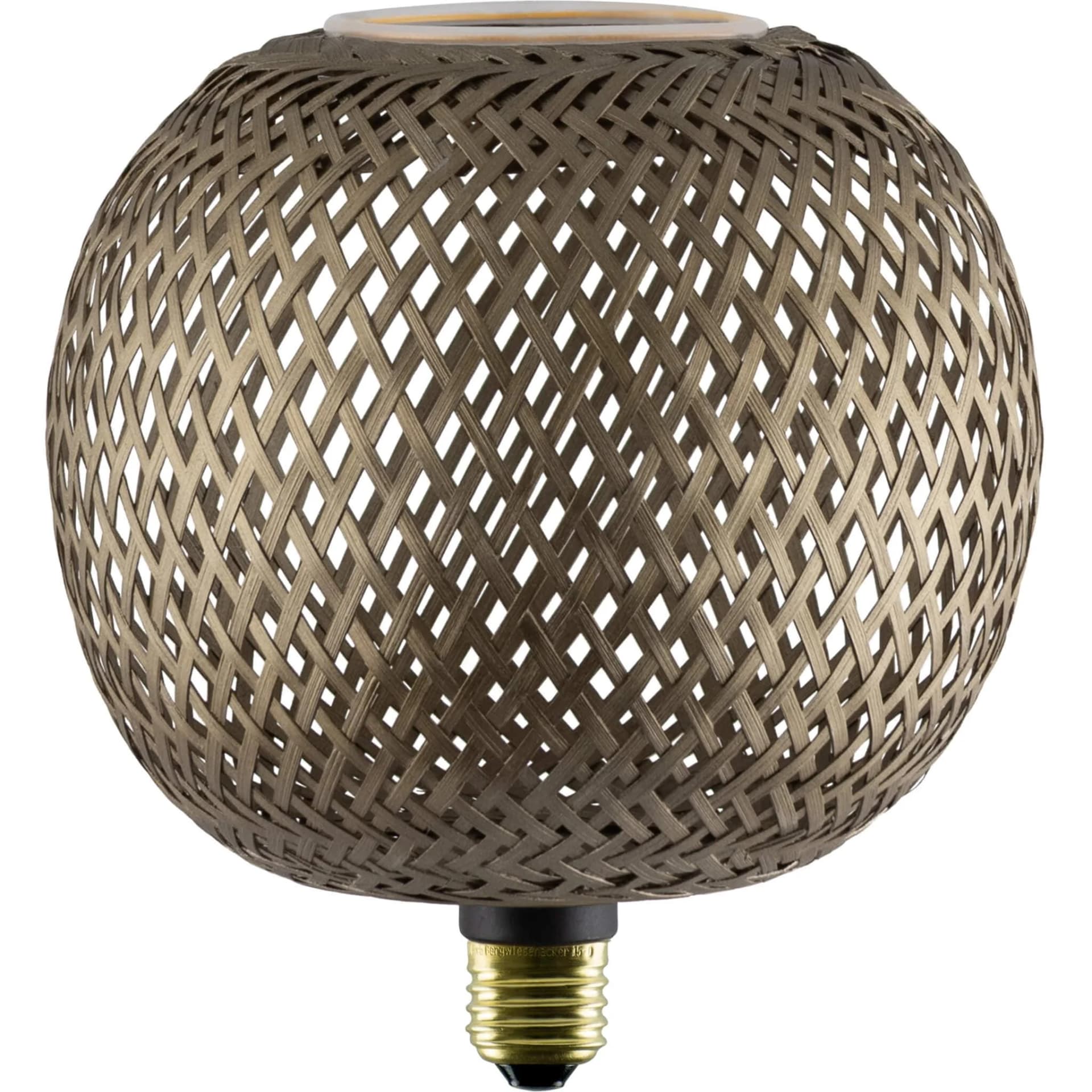 Segula LED Floating Bambus bronze G180 E27 5W 2.200 K dimmbar
