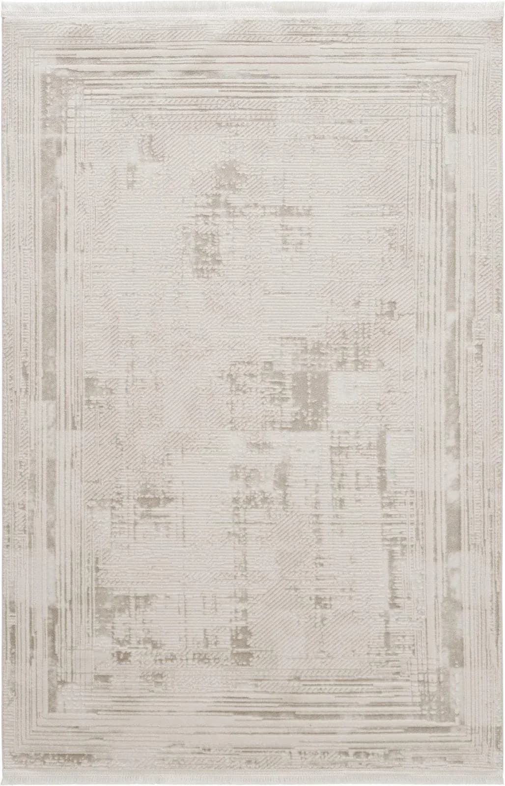 Teppich SEHRAZAT Diamond 7830 Beige Vintage Kurzflor