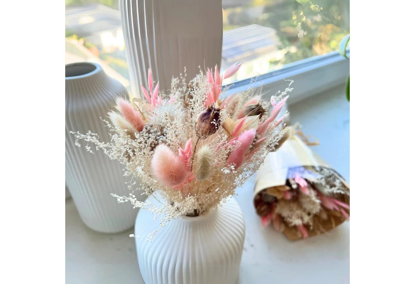 Layba Trockenblumenstrauß Set Boho-Stil 5 Varianten