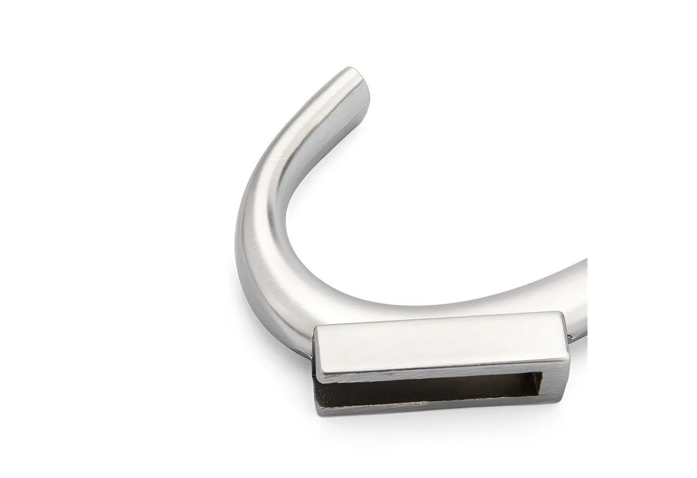 TECBULL Garderobenhaken TB-7770 Premium Zinklegierung Silber (4 St)