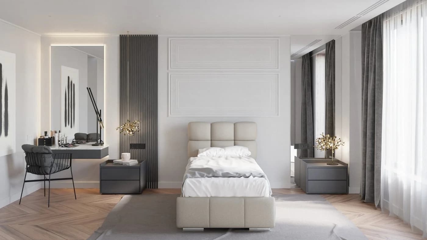 Homesy Polsterbett Bliss Braun RAVEN Stoff mit Bettkasten