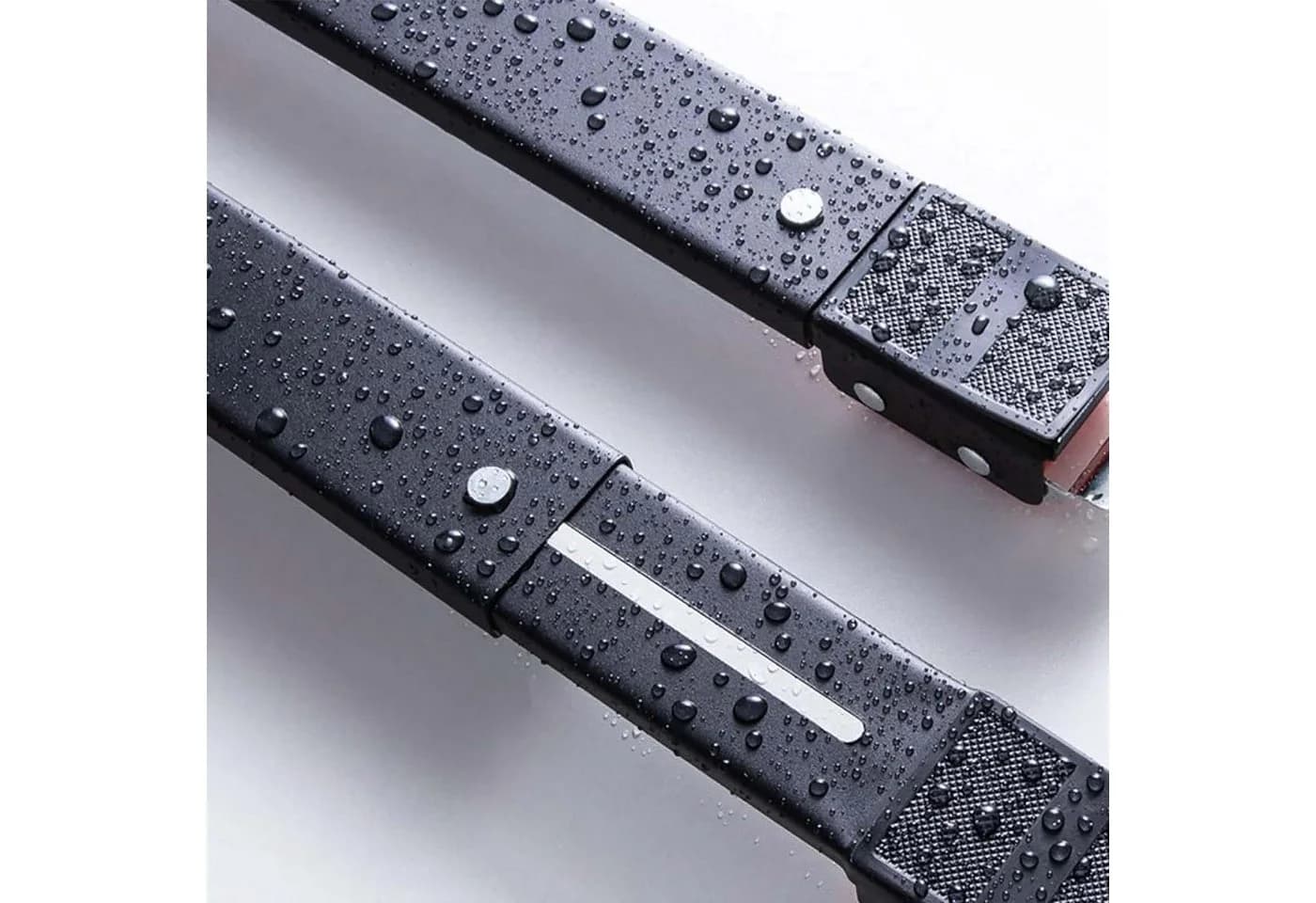 VOSSBACH Waschmaschinenuntergestell Schwarz 2er-Set mit Rollen