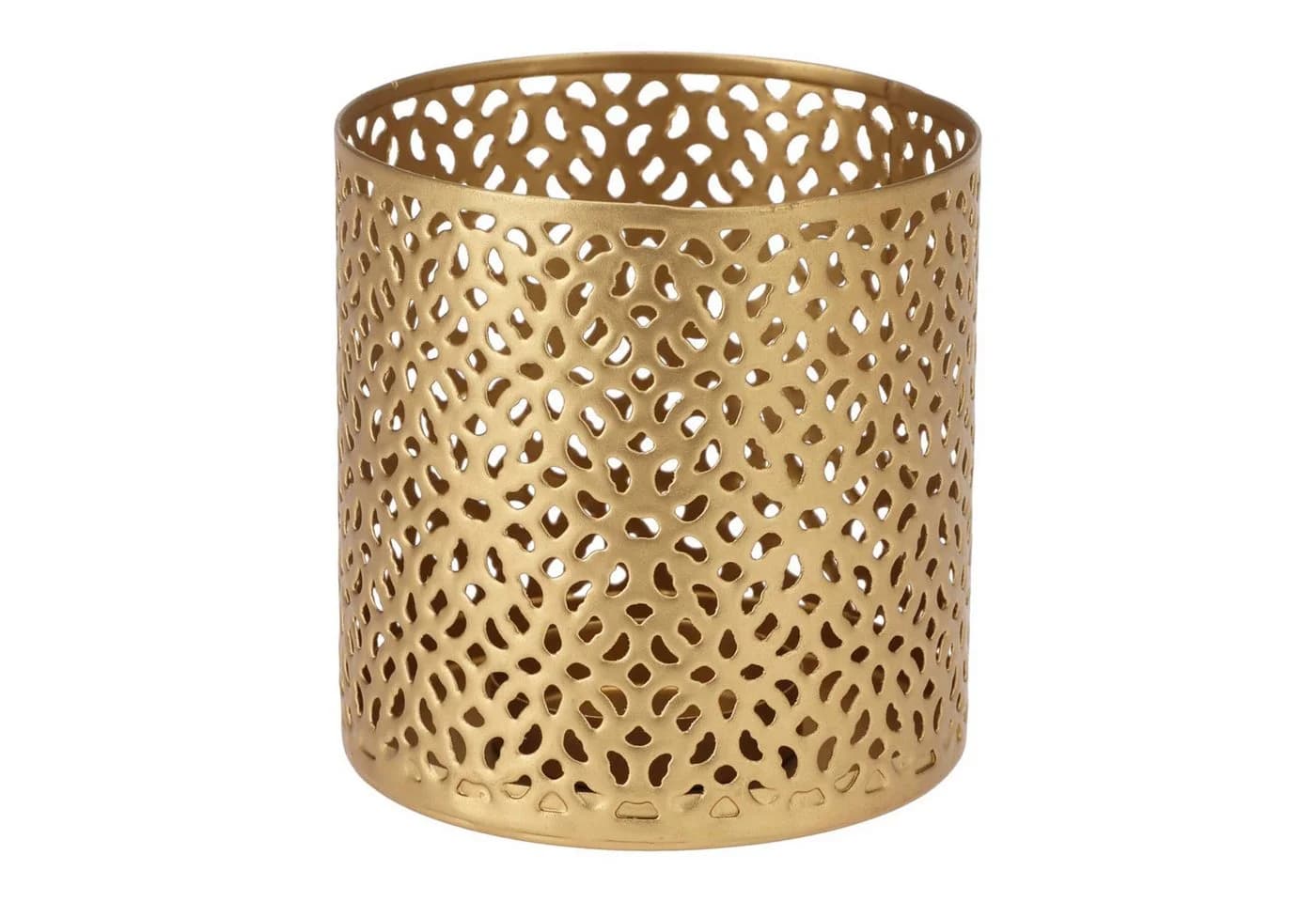 HAC24 Teelichthalter Set 3-tlg. Gold Metall Orientalisch