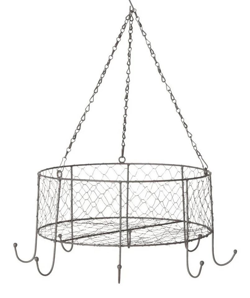 Spetebo Hängeregal Metall Hängekorb VERONA 35 cm