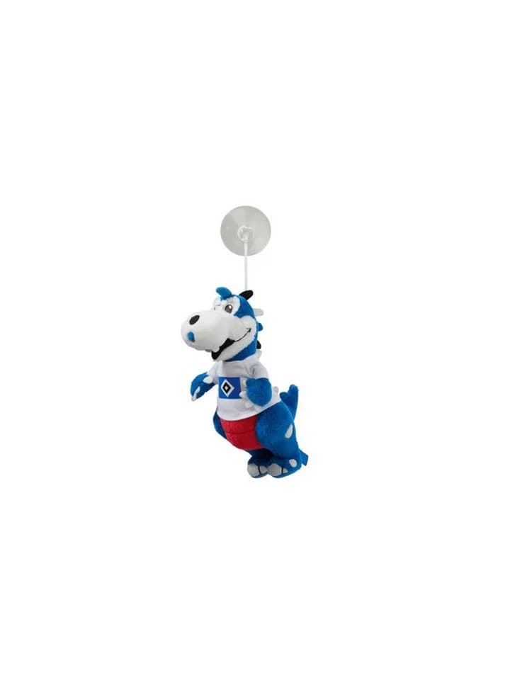 HSV Plüschdino "Hermann" Stoffpuppe Blau ca. 15cm