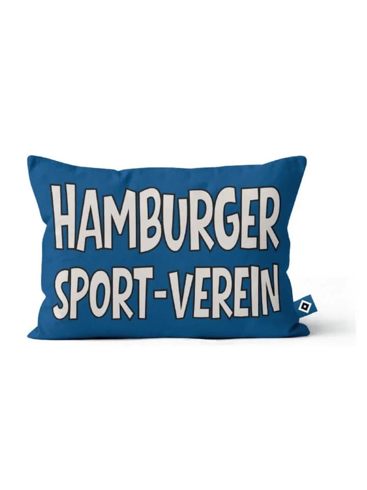 VertriebsArena HSV Velourskissen Dekokissen Blau
