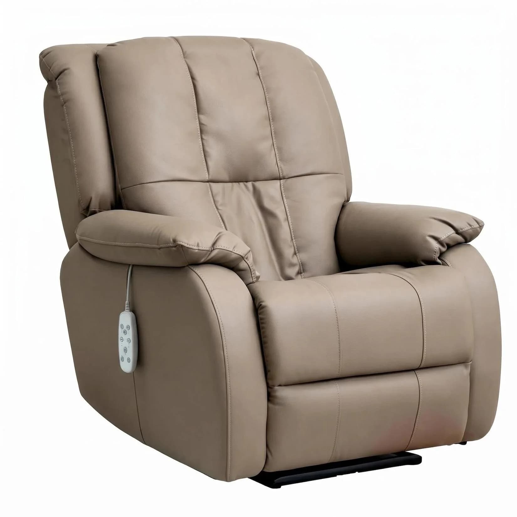 Happy Home Elektrischer Massagesessel Braun mit 3D-Massage & Zero Gravity