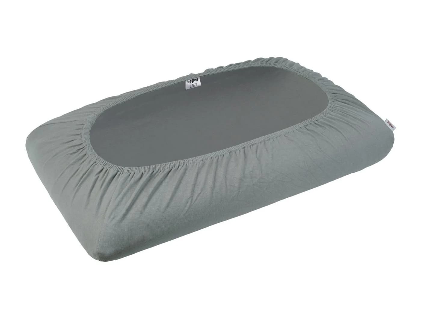 beties Kissenbezug BasicSoft Grau 40x70 cm Baumwolle