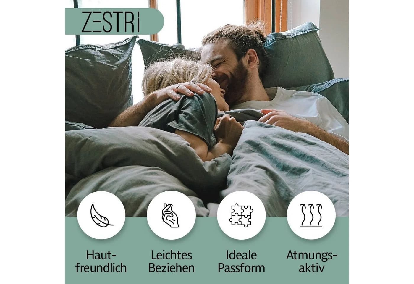 Zestri Spannbettlaken Grau Mikroflausch 40 cm Steghöhe