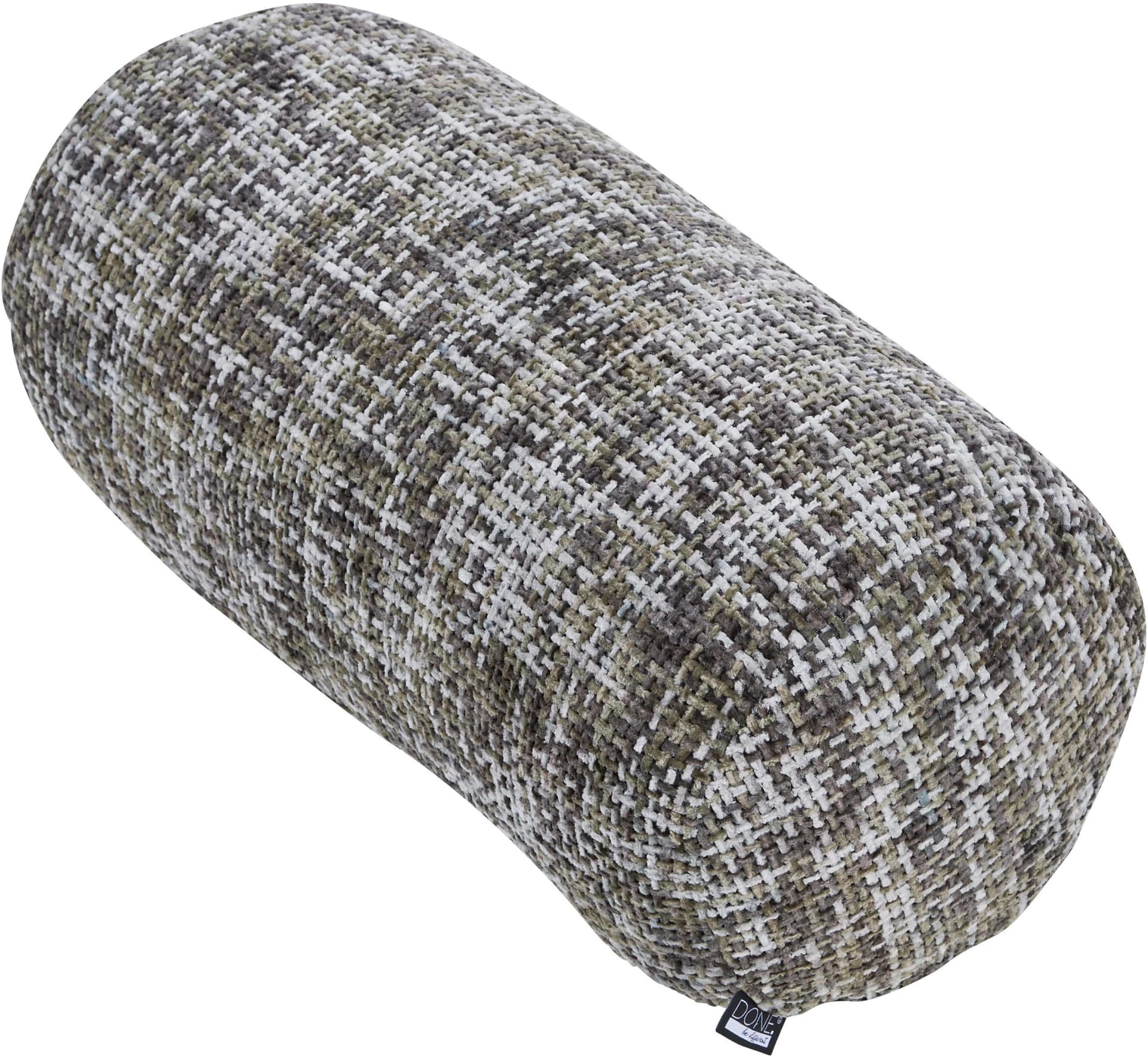 DONE. Nackenrollenbezug Twist Taupe Polyester