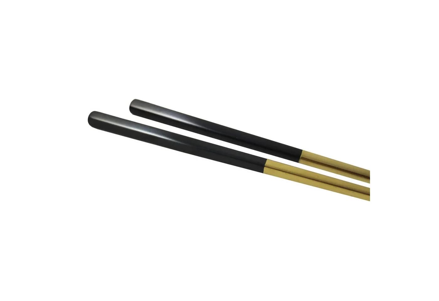 heimzeit Essstäbchen Schwarz-Gold Edelstahl Spülmaschinenfest