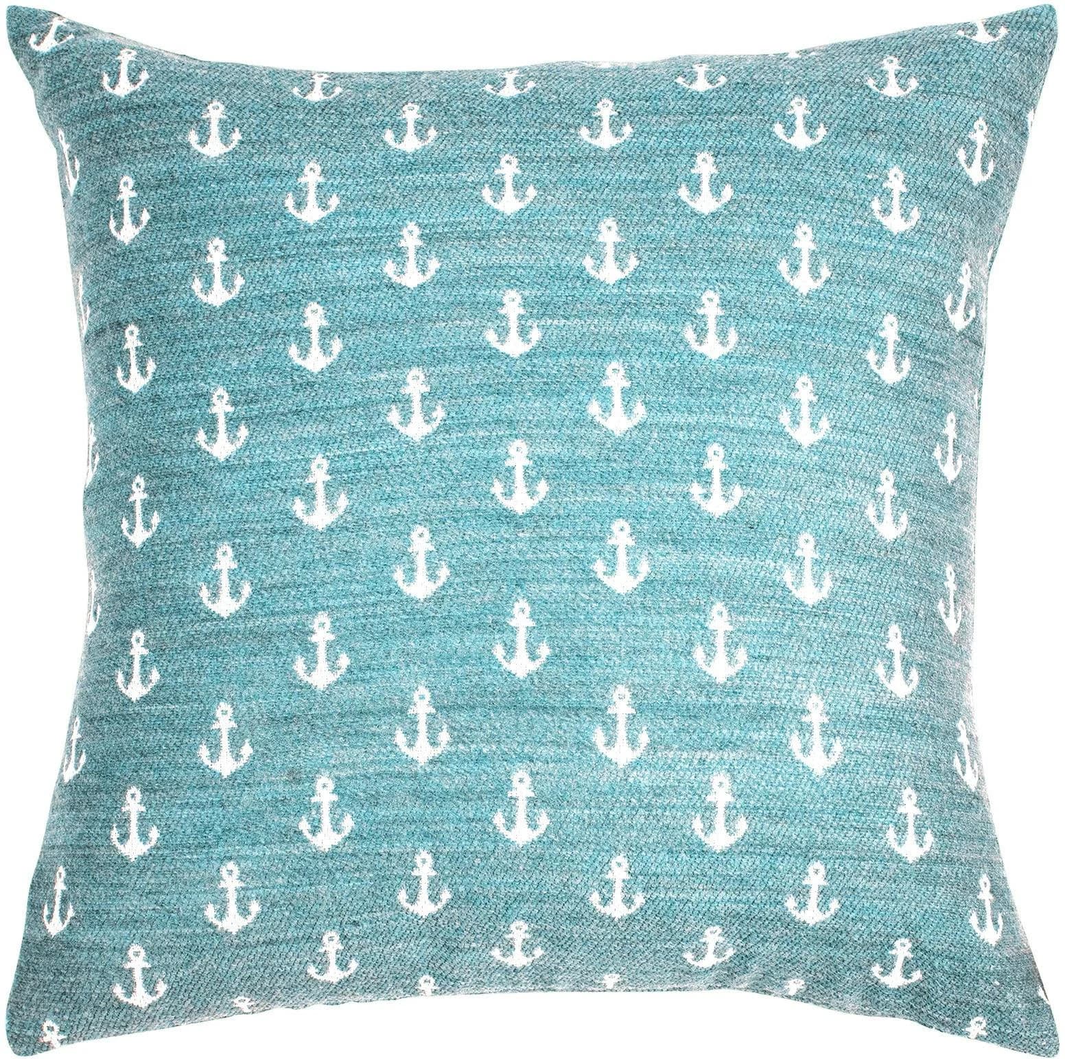 PAD Dekokissen ANCRE Blau 40x40 cm Nautik Kissenhülle