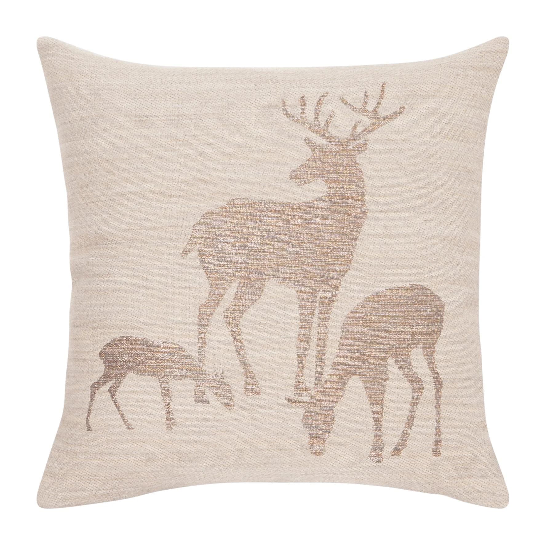 Dekokissen Hirsch Familie transparent Pad