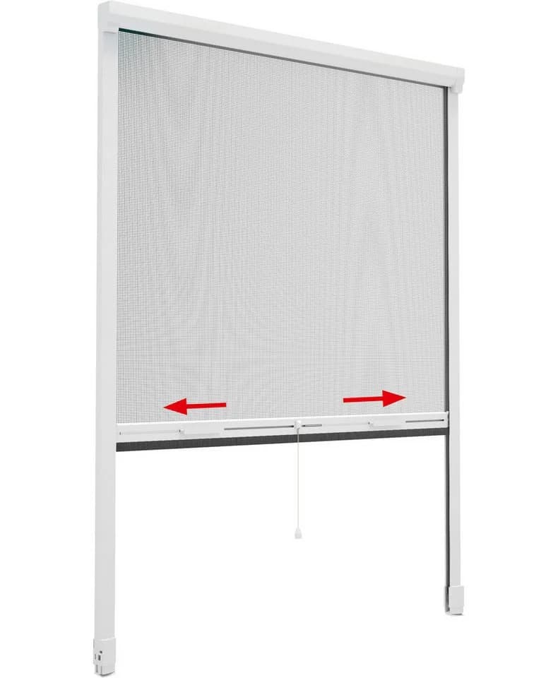 Waidmeister Insektenschutzrollo Alu Fenster easyHOLD Anthrazit