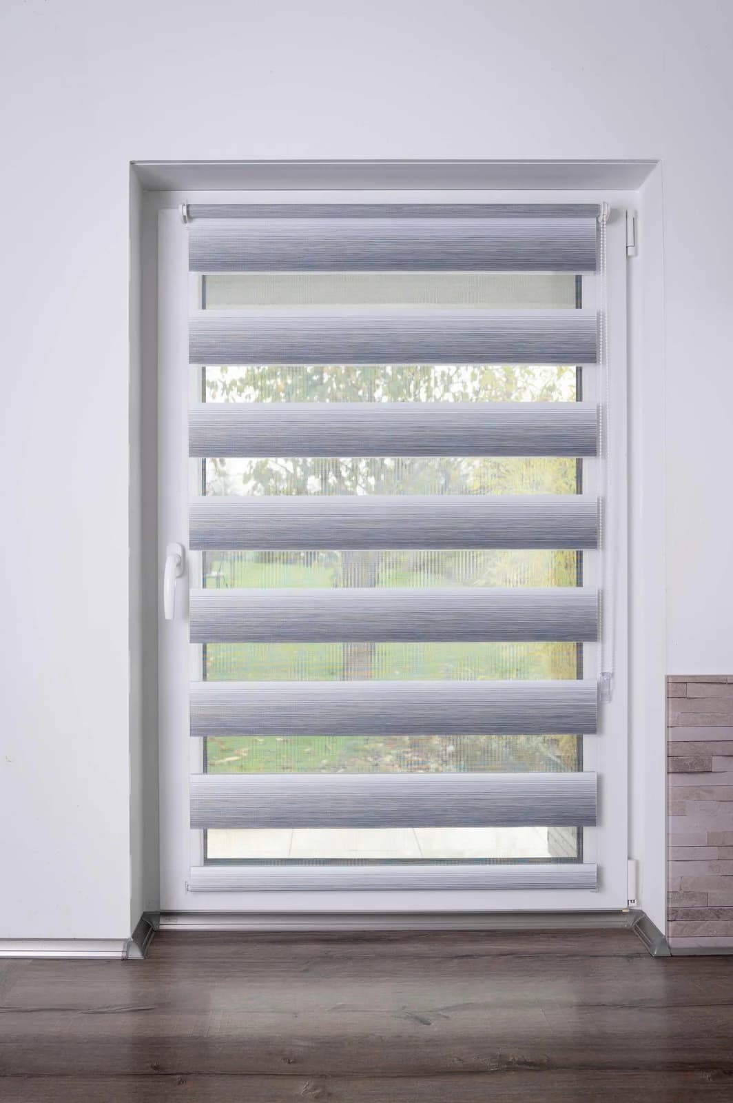 Doppelrollo mit Farbverlauf K-HOME Lichtschutz ohne Bohren