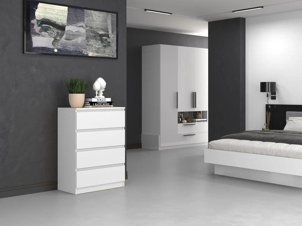 Home Collective Kommode Weiß mit Schubladen