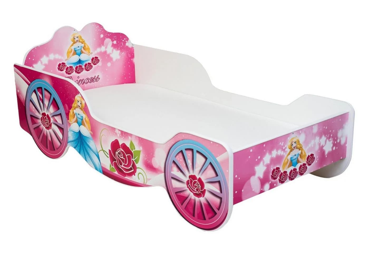 Kids Collective Kinderbett Kutsche mit Rausfallschutz