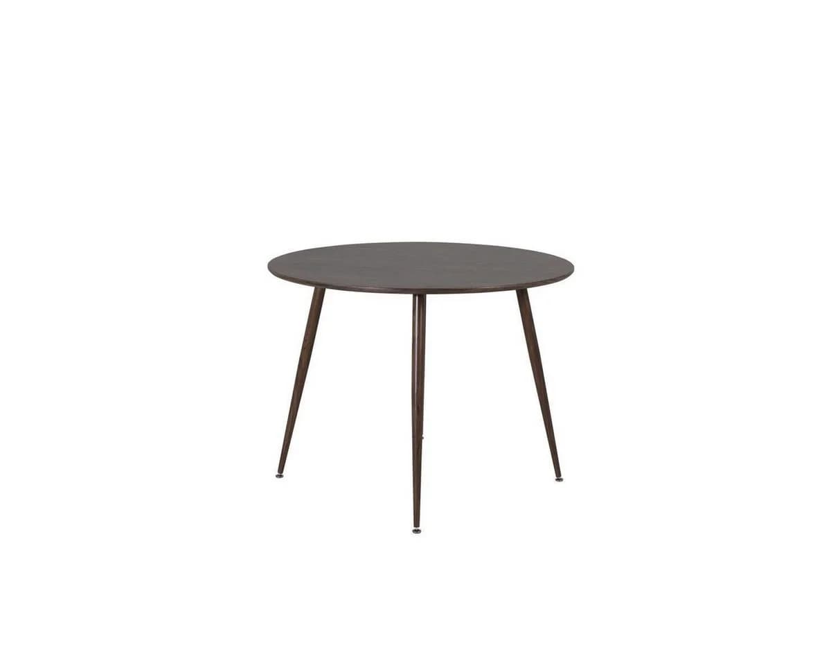 BOURGH Esstisch FLORENZ Rund Walnuss Modern