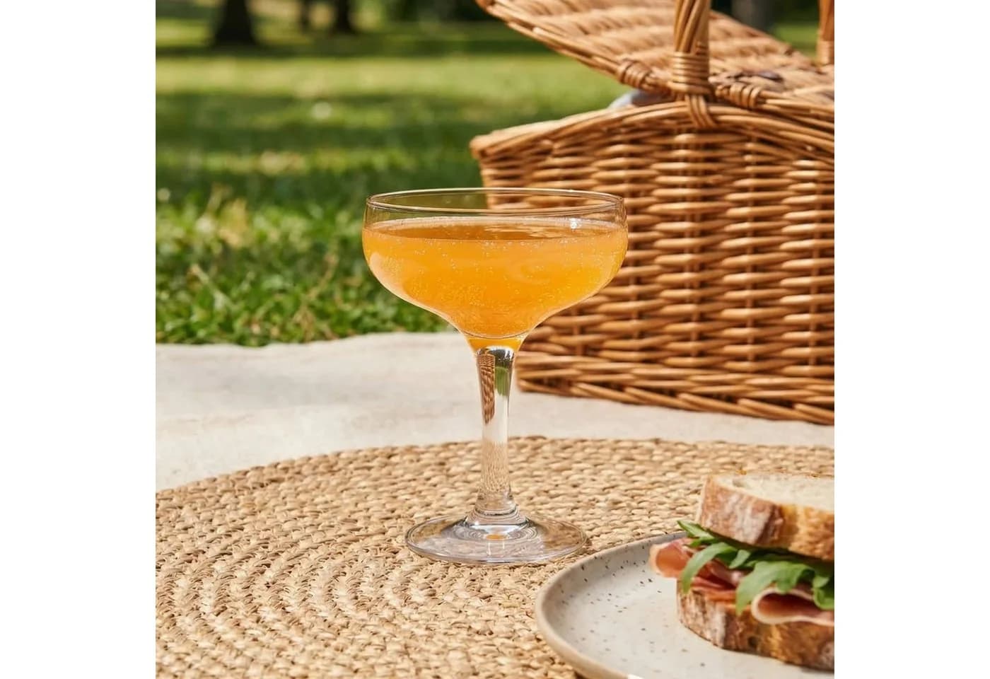 LAV Misket Champagnergläser 6-tlg. Glas Transparent Coupe