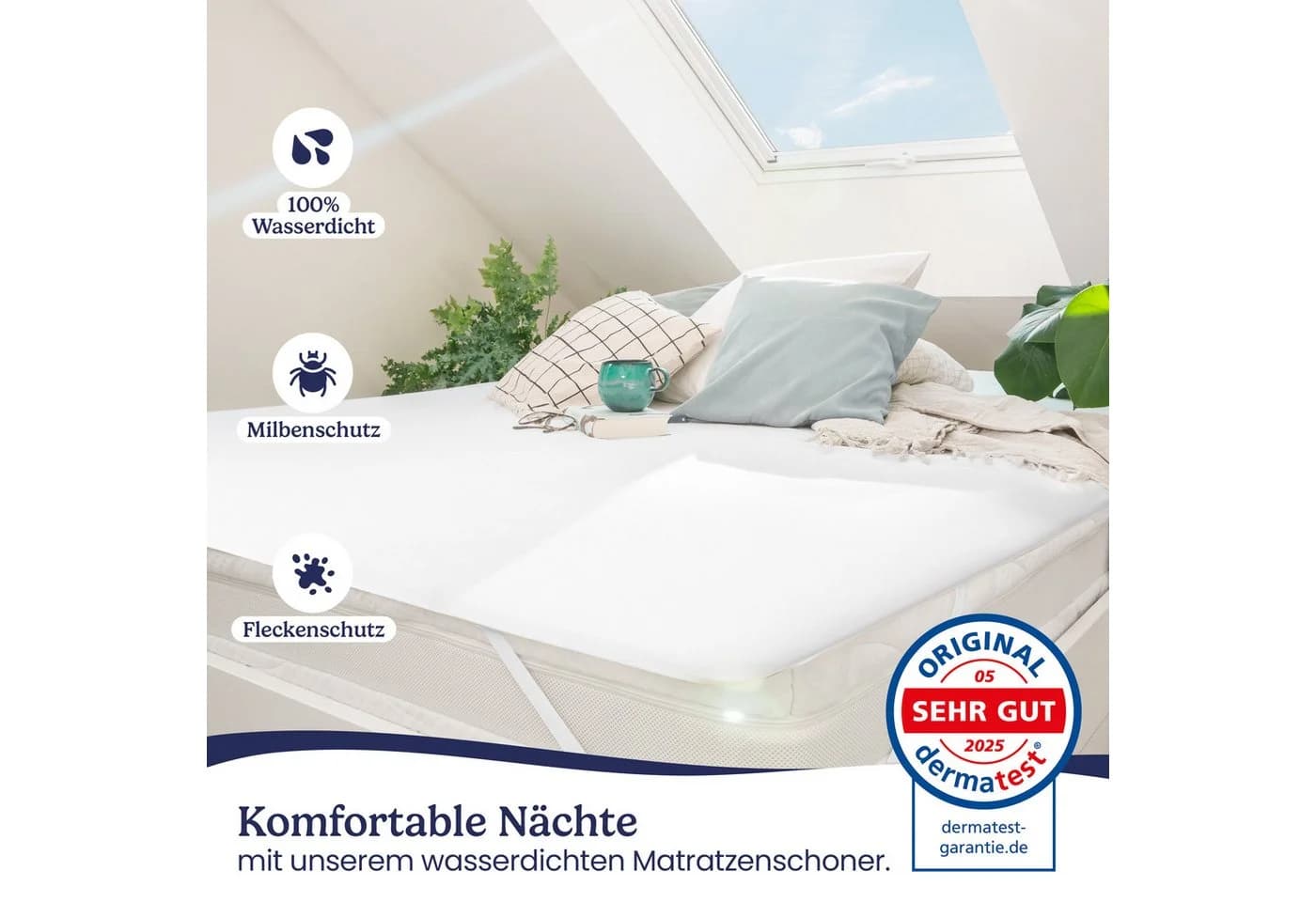 Gentle North Matratzenschoner wasserdicht wasserabweisend