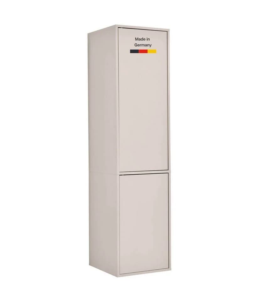 mokebo Kleiderschrank Robe Beige Push-to-Open Grifflos