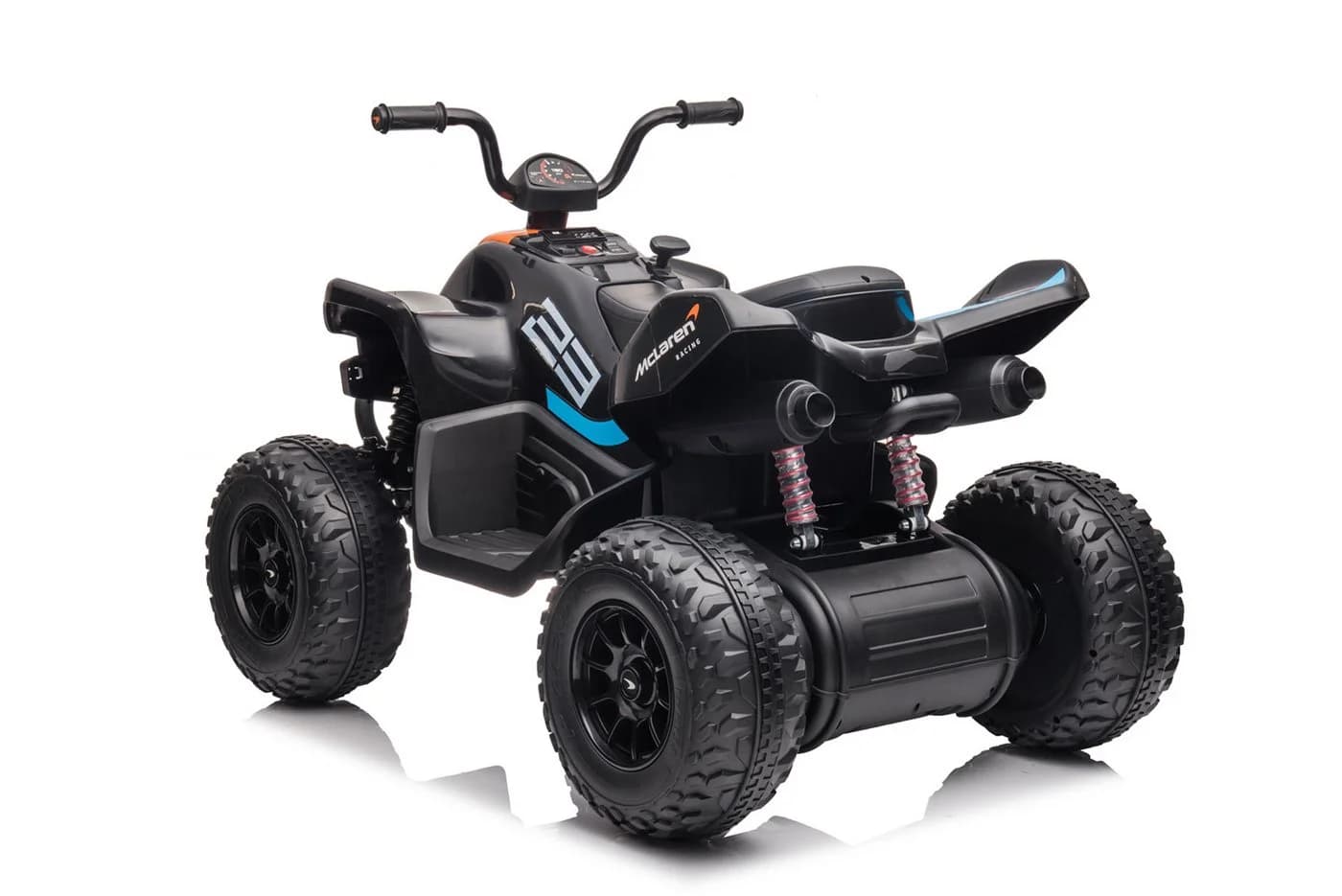 Smarty Elektro-Kinderauto ATV McLaren Racing MCL35 Schwarz Allrad