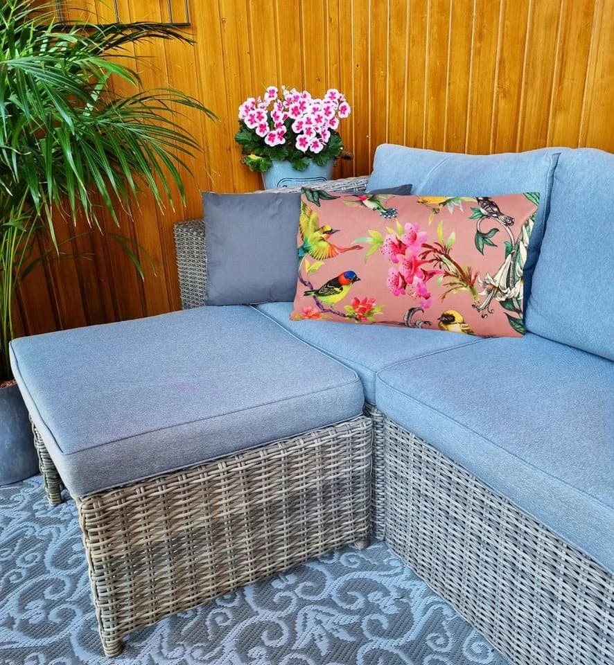 JACK Dekokissen Outdoor Lounge Kissen 30x50cm Motiv inkl. Füllung