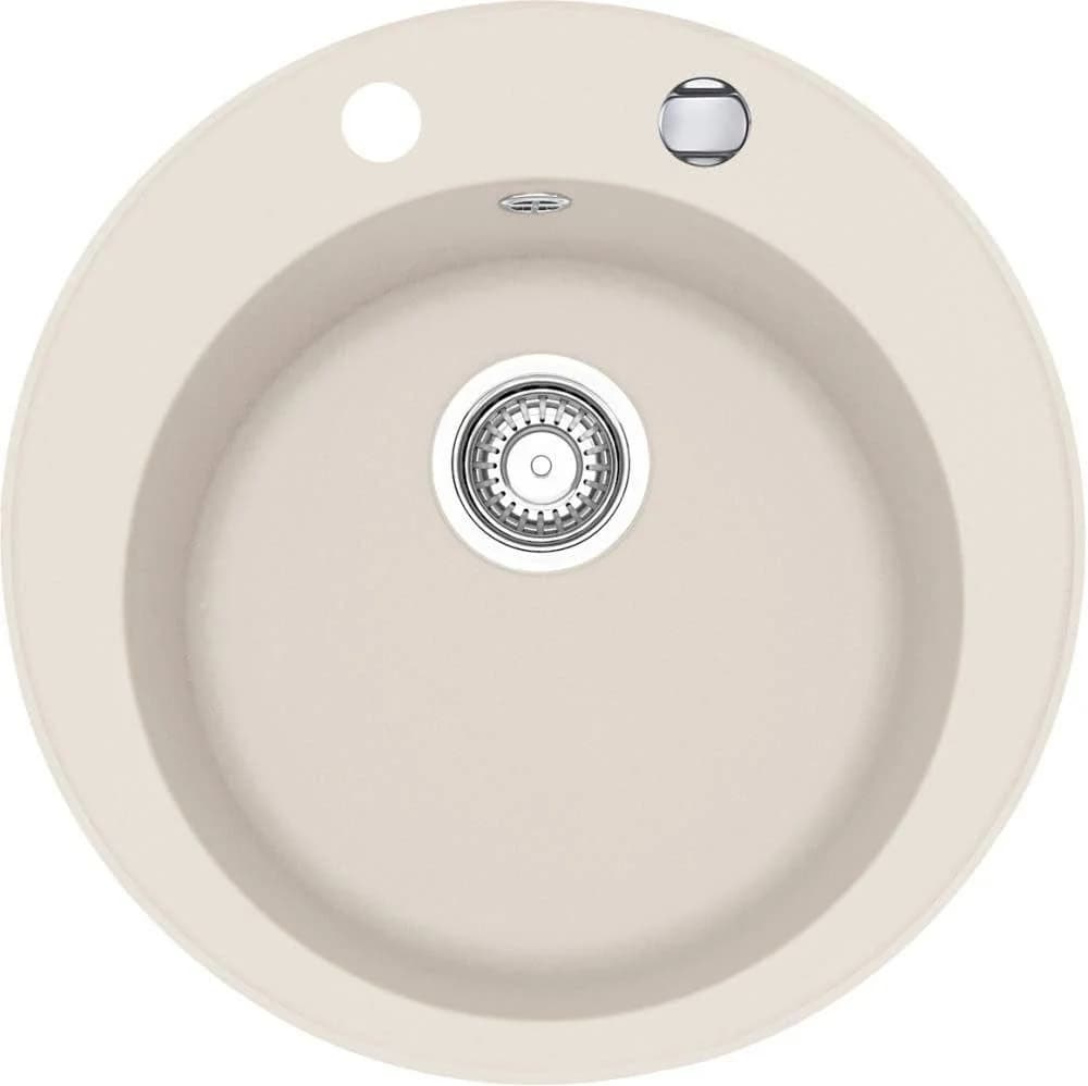 Faizee Home Granitspüle Vela Beige Ø 49cm
