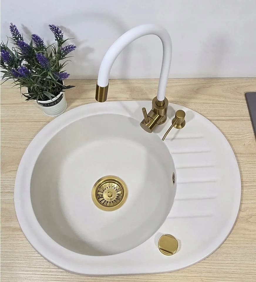 Faizee Home Designer Armatur Edelstahl & Messing Bad & Küche