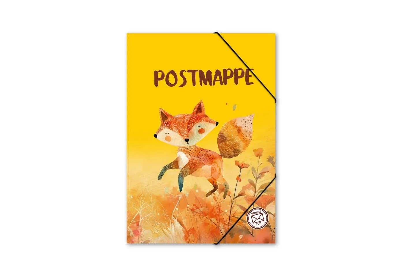 itenga Organisationsmappe A4 Fuchs Motiv Gummizug