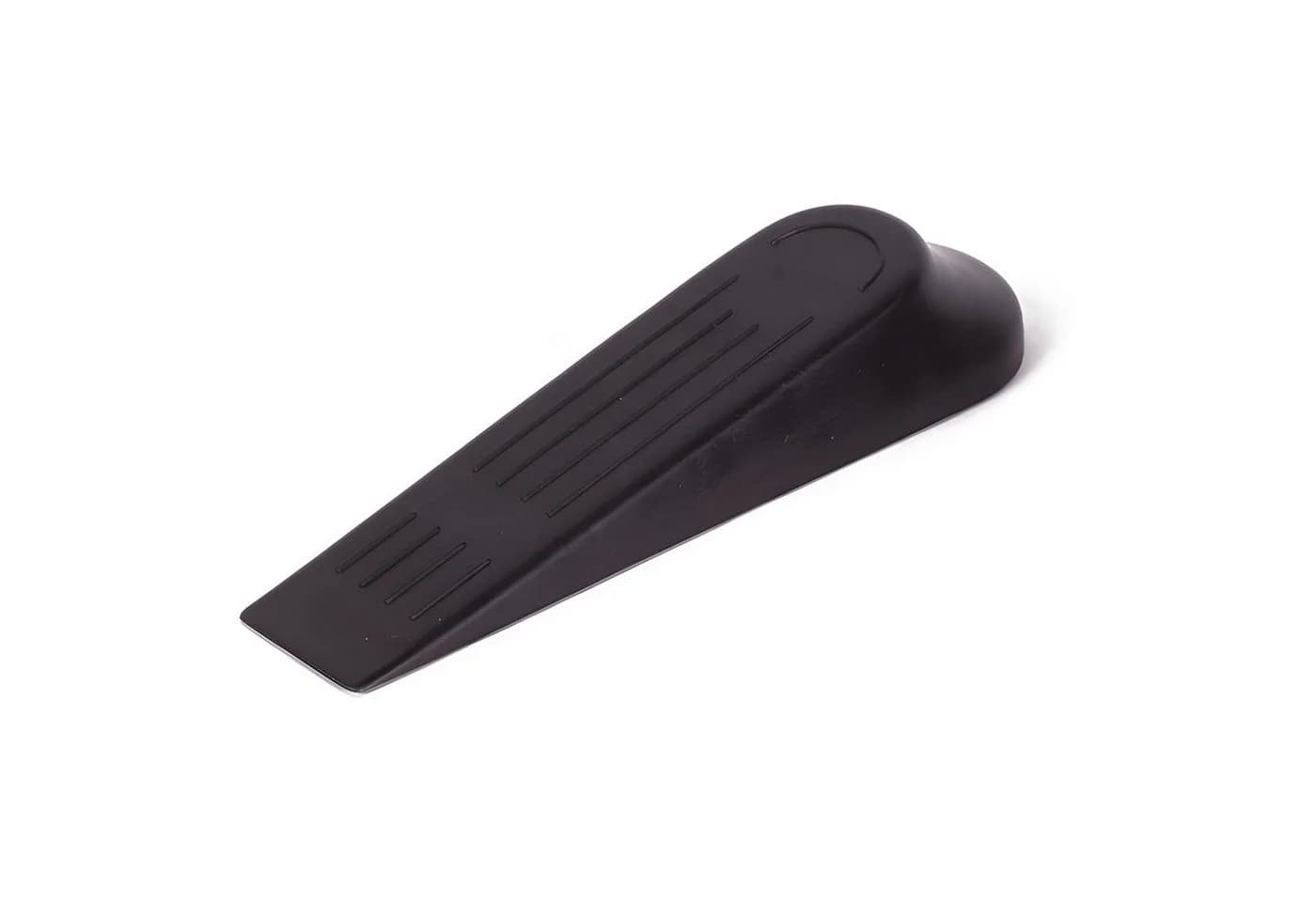 TSB Werk Türstopper Set 2x Schwarz Kunststoff Türpuffer
