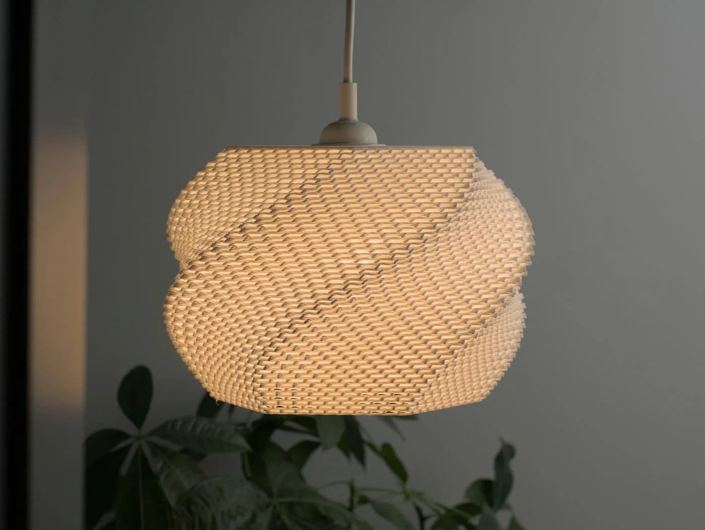 Roomberry Wavy Lampenschirm für Pendelleuchten E27 Lampenfassung