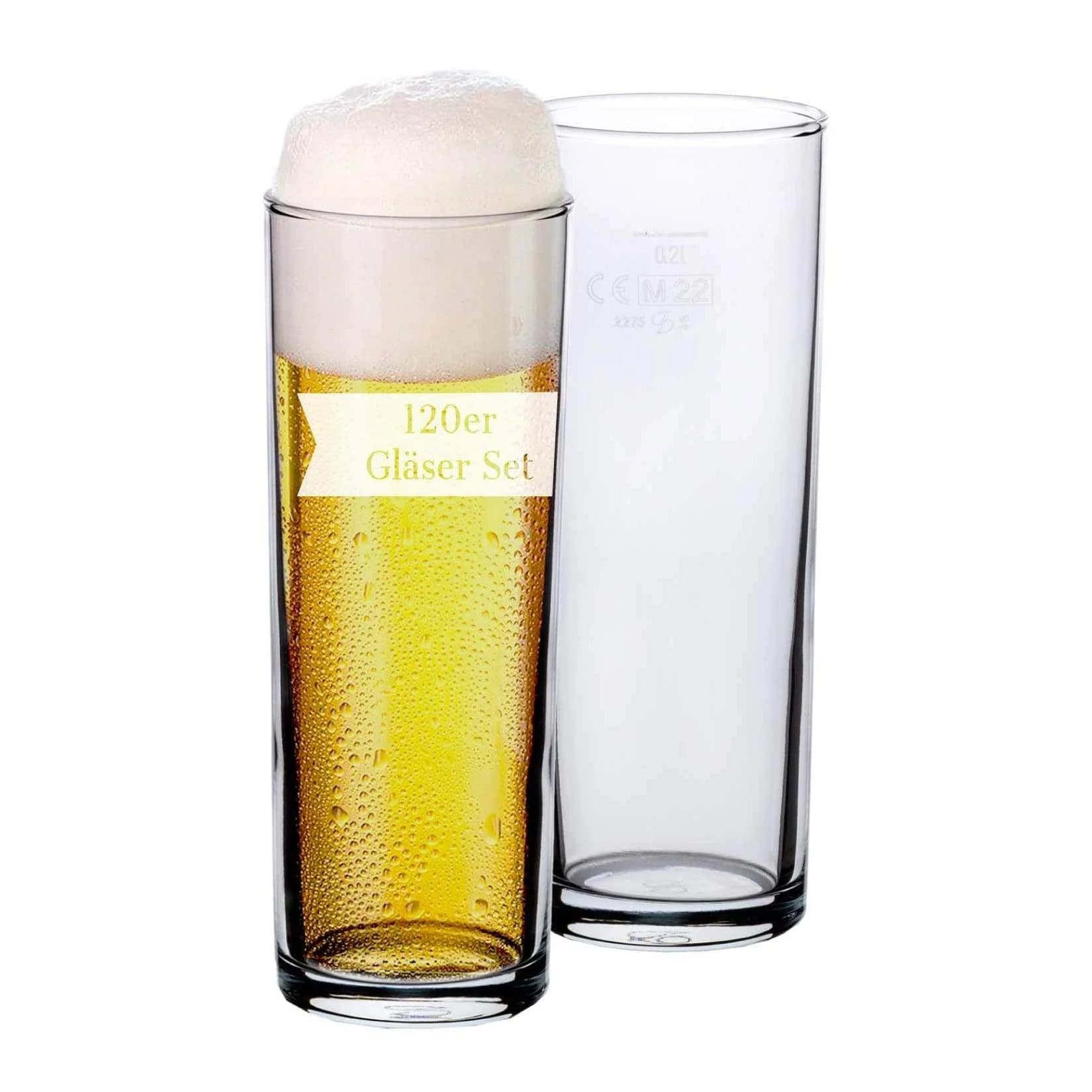 Van Well Kölschglas 0,2 Liter 120er Set