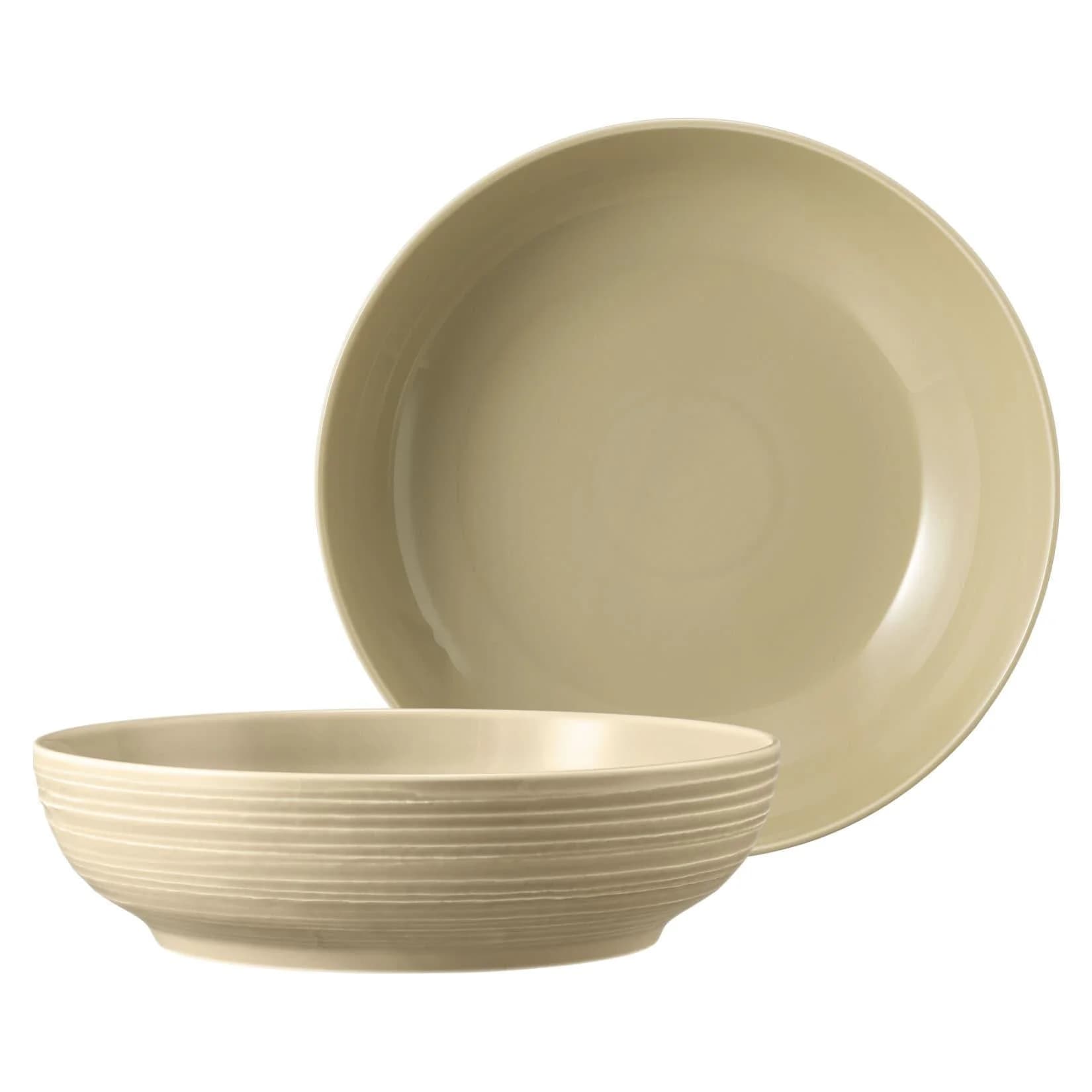 Seltmann Weiden Foodbowl Terra 2er Set Beige Porzellan