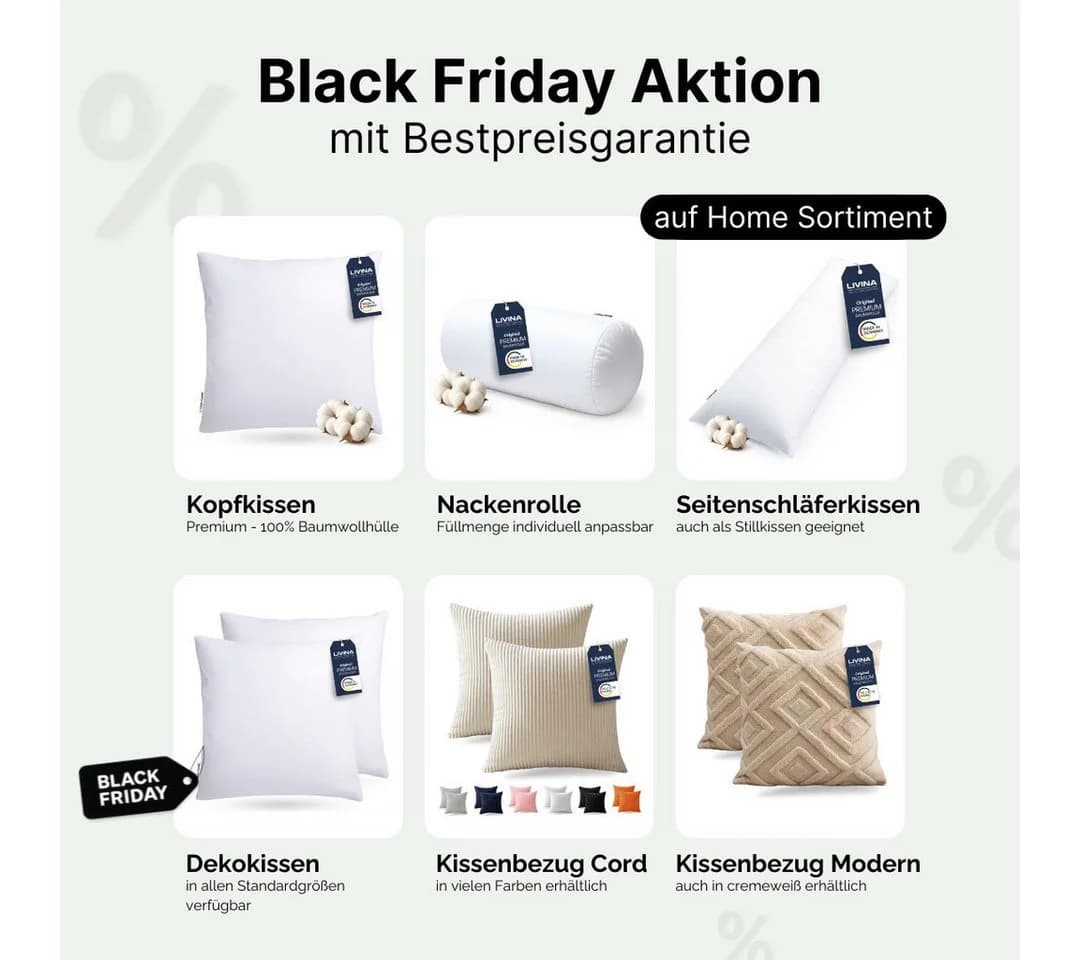 LIVINA HOME Premium Tischläufer 160x33 cm