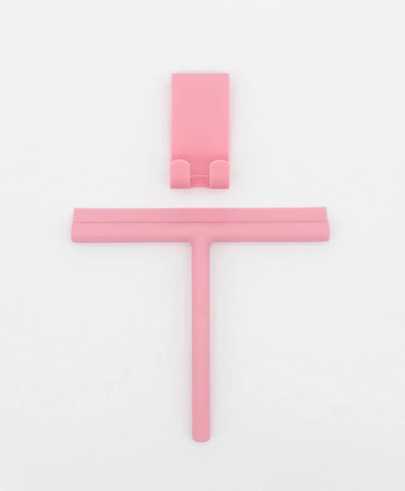 KAWENTSMANN Duschabzieher KLARA 100 % Silikon Rosa Modern