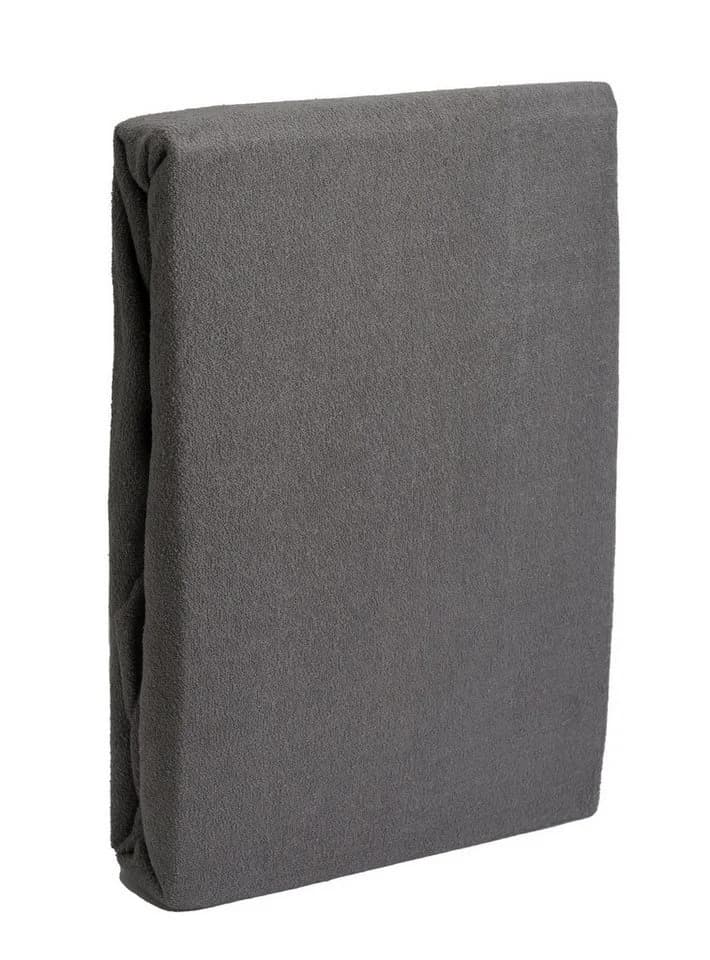 Carpe Sonno Spannbettlaken Frottee Winter Laken Grau