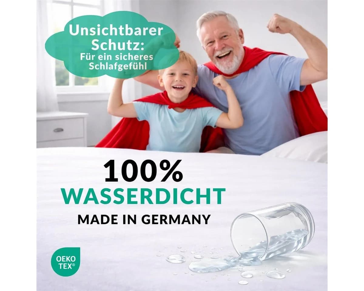 Carpe Sonno Matratzenschoner wasserdicht weiß OEKO-TEX
