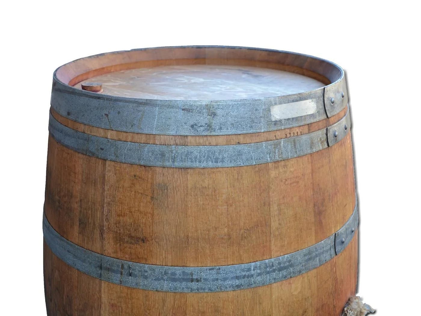 Temesso Stehtisch 225L Weinfass Eiche geölt