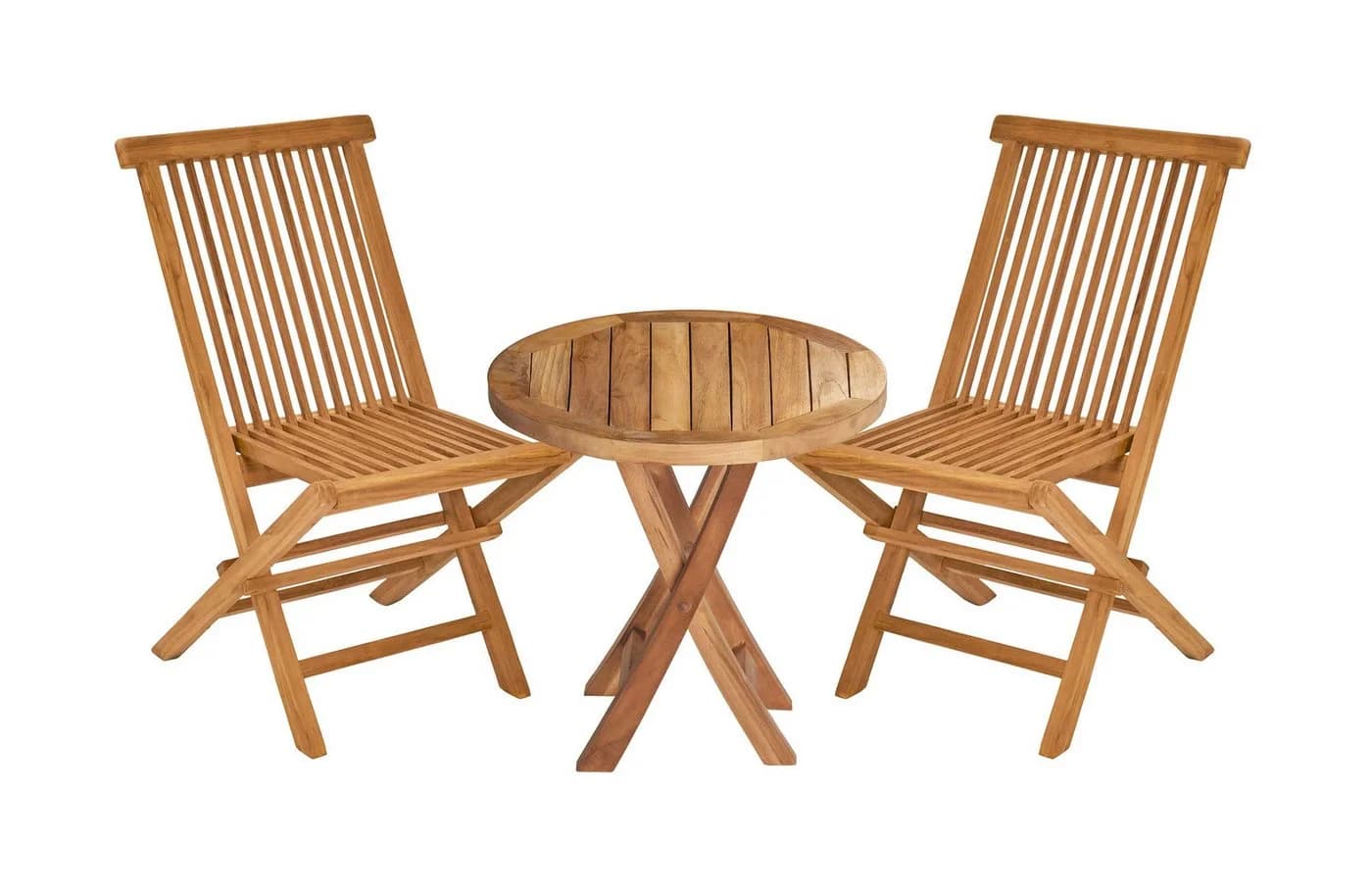 dasmöbelwerk Klapptisch Ela Teak Gartenmöbel Ø50x50cm