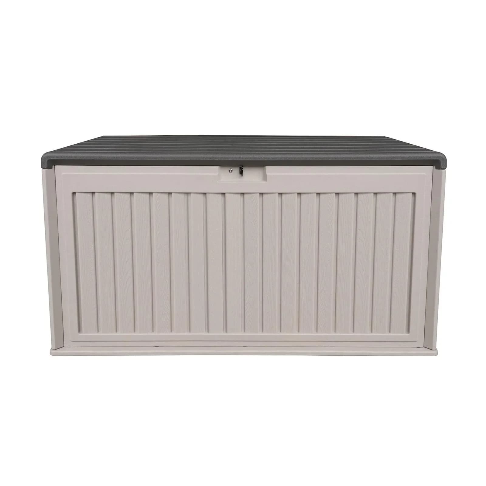Westmann Kunststoff Gartenbox Alba 380 L Creme Aufbewahrung