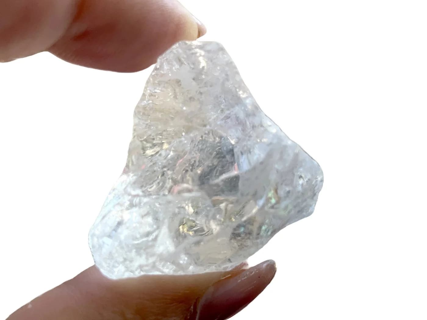 Steinfixx® Bergkristall Rohsteine Glasklar 300g 10 Stk