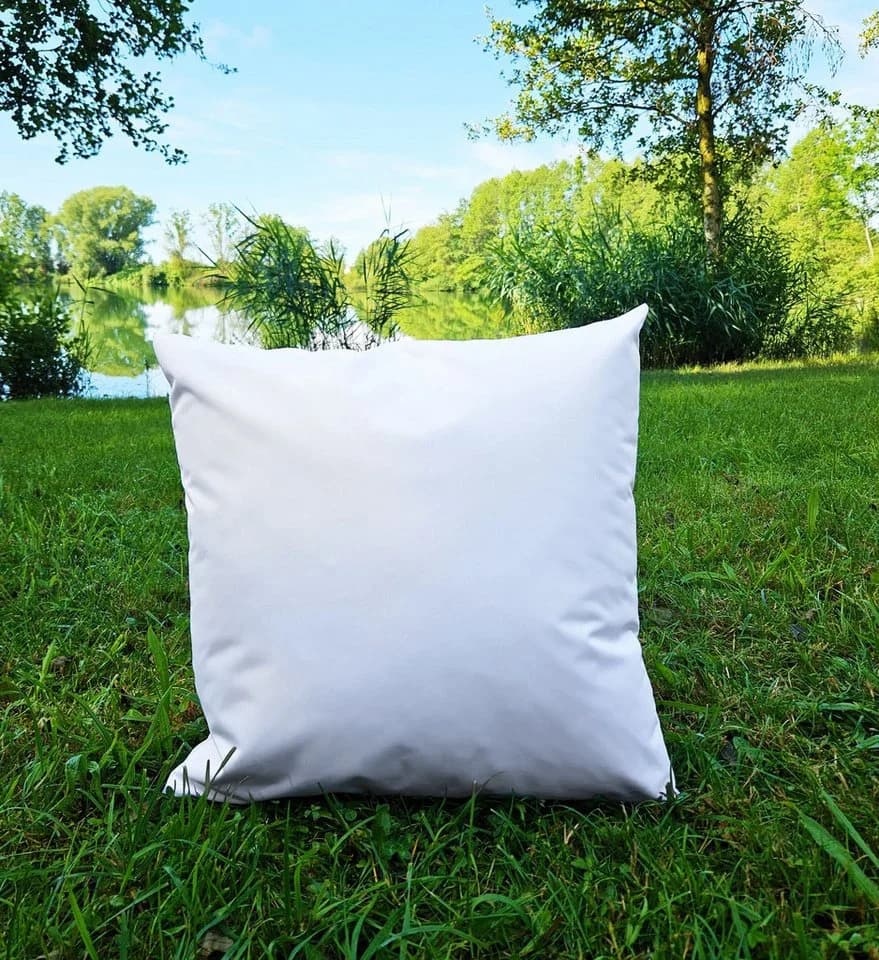 JACK Dekokissen 45x45cm Outdoor Lounge Kissen weiß