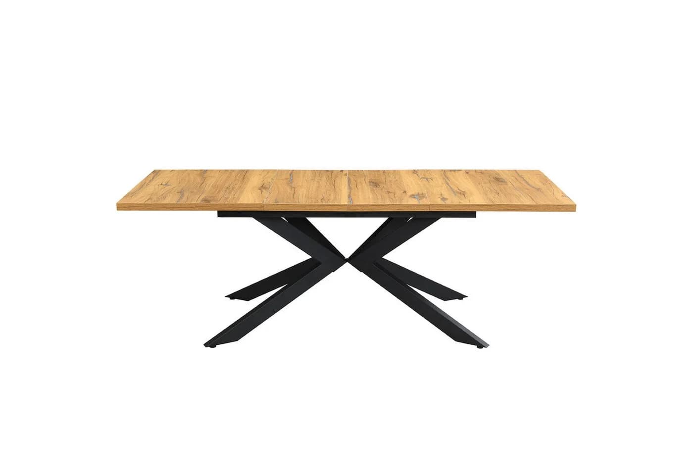 DUBI Möbel Esstisch MALTE Metallgestell Ausziehbar 140-180-220cm