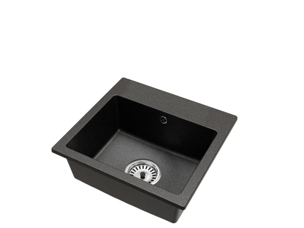 Faizee Home Granitspüle Compact 44x41,5 cm Küchenspüle Spülbecken