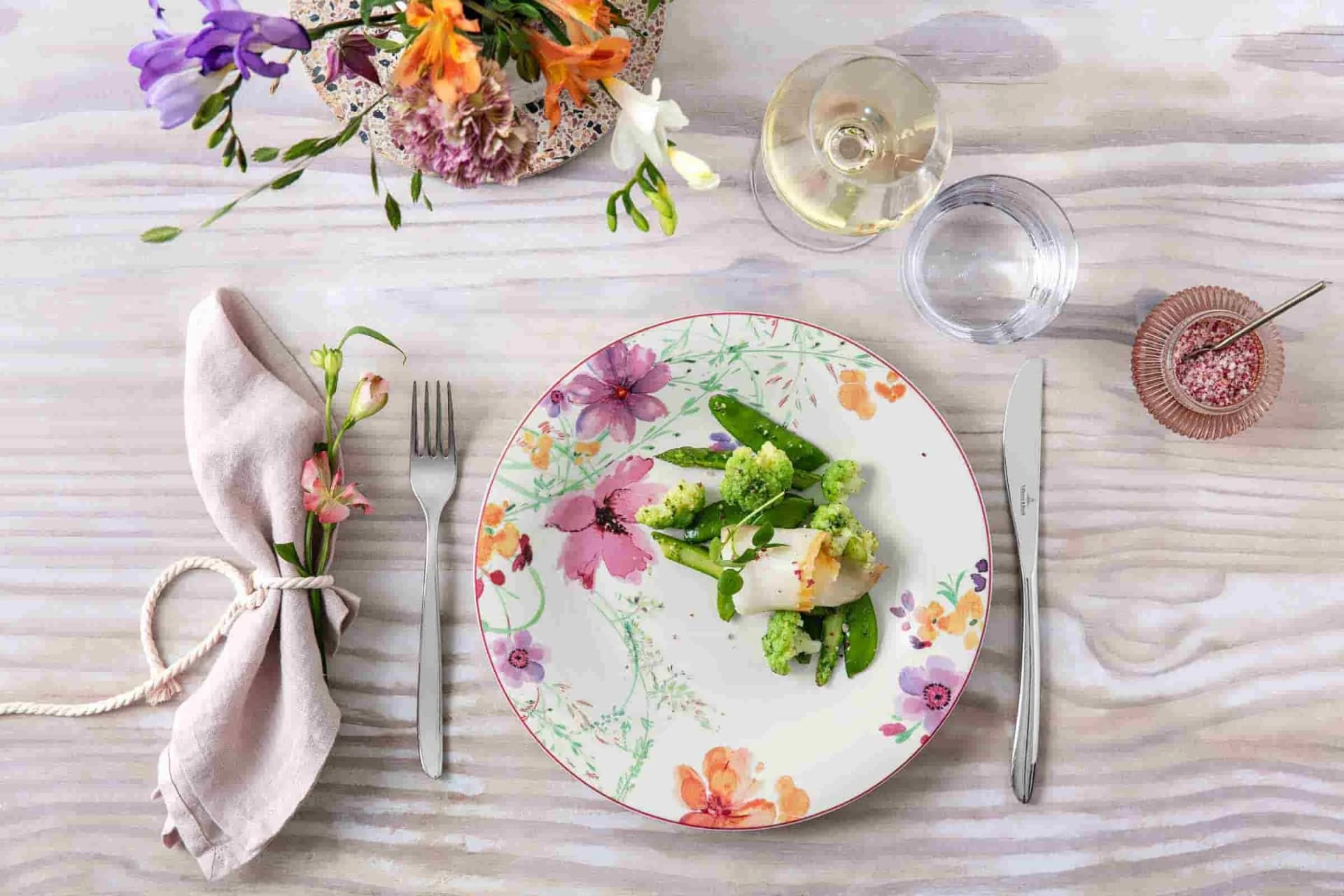 Villeroy & Boch Einsteiger-Set Mariefleur Basic 8-teilig bunt